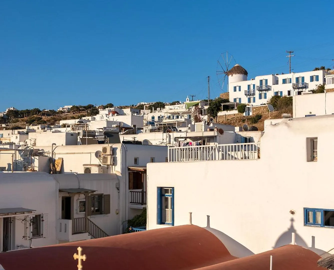 Alexandros Central Suites, Mykonos Town, With Shared Rooftop Terrace